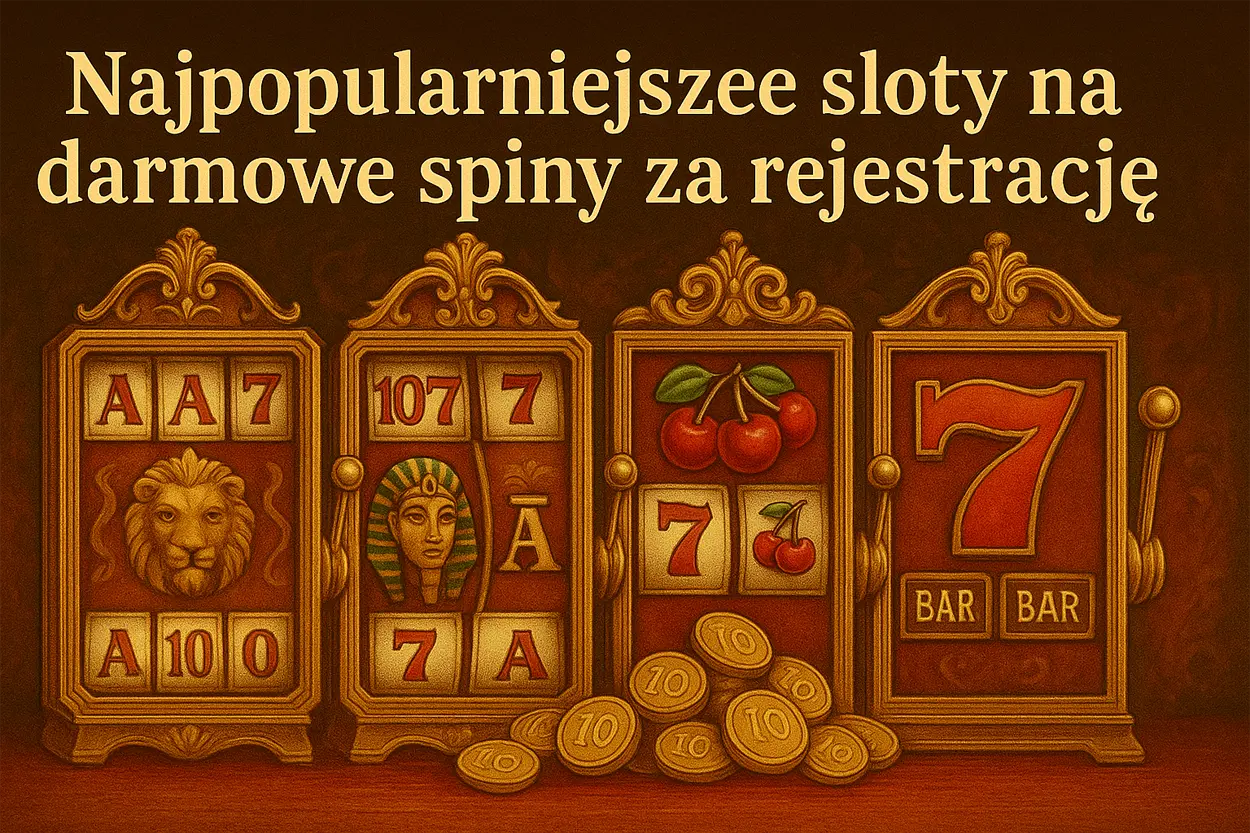 Najpopularniejsze sloty na darmowe spiny za rejestrację